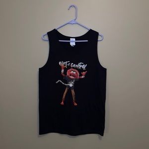Animal muppet tank top